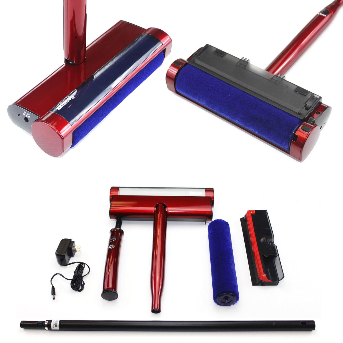 Cordless Stick and Handheld Electric Floor Mop and Sweeper with 7.4 Volt 1500 mAh Lithium Battery - Seamax Marine