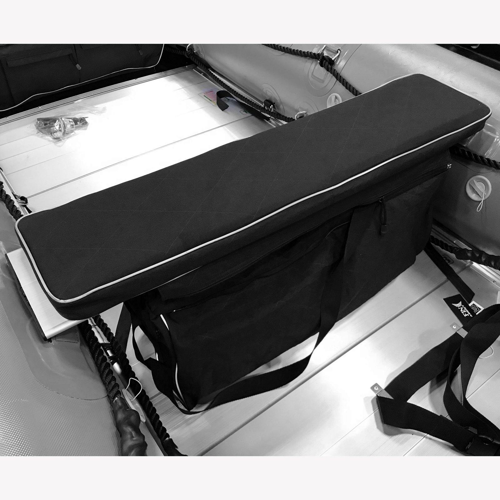 Seamax Sunlitec Inflatable Boat Bench Seat Cushion and Detachable Seat ...