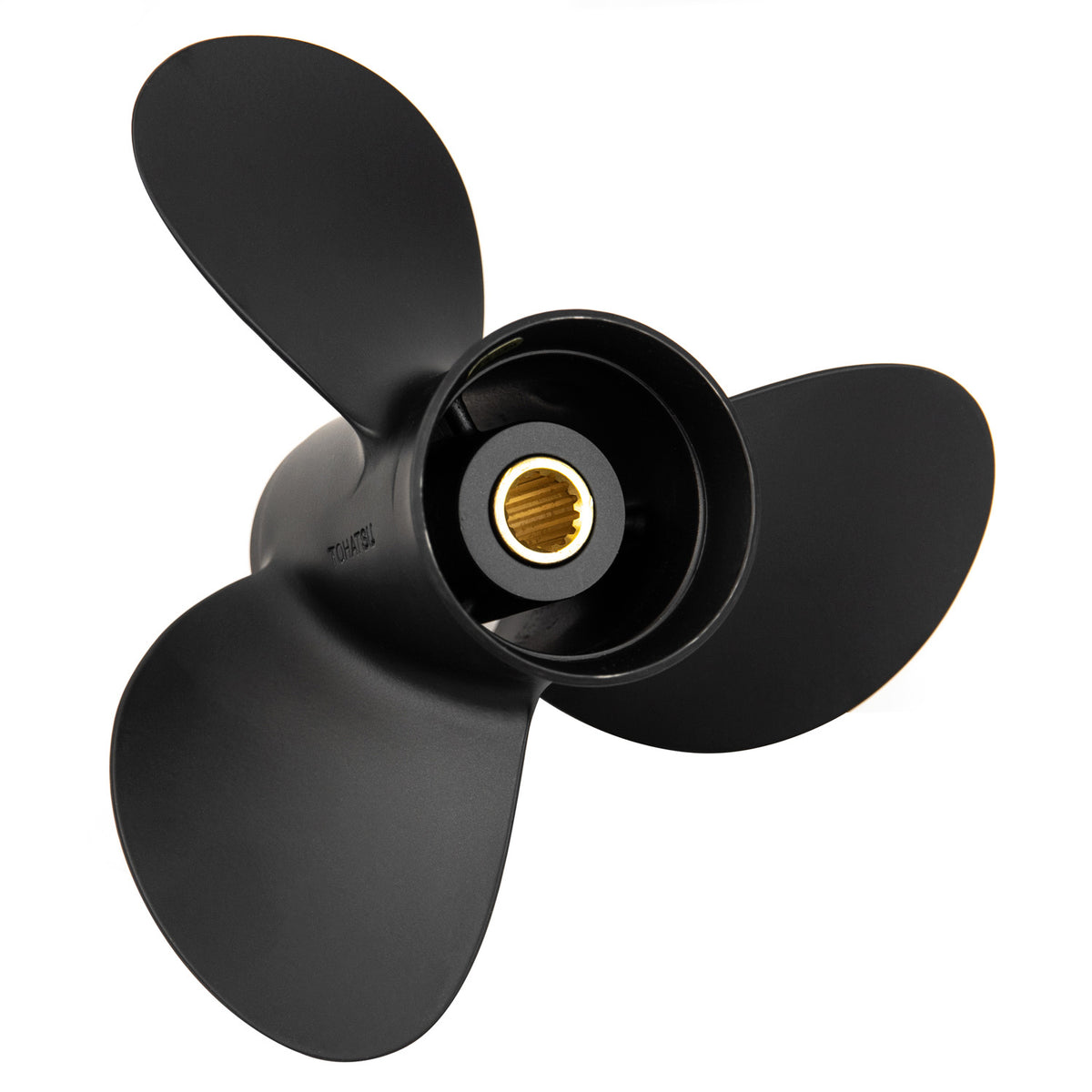 Genuine Propeller fits Tohatsu / Nissan / Mercury 25, 30 HP - Aluminum, 3-Blade 9.9&quot; Diam. x 13&quot; Pitch, Part# : 3R0B645270
