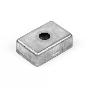 Genuine Tohatsu Square Zinc Anode, Part#: 3H6-60218-0