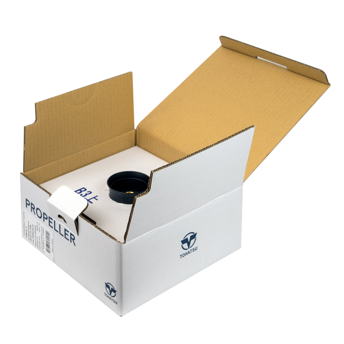 Genuine Propeller Fits Tohatsu / Nissan / Mercury 9.9, 15, 20HP - Aluminum, 3-Blade 9.25&quot; Diam. x 10&quot; Pitch Part#: 362B641080