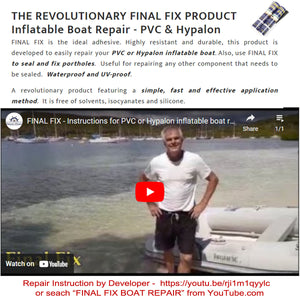 Final Fix Inflatable Boat Repair Adhesive for PVC or Hypalon 290 ml