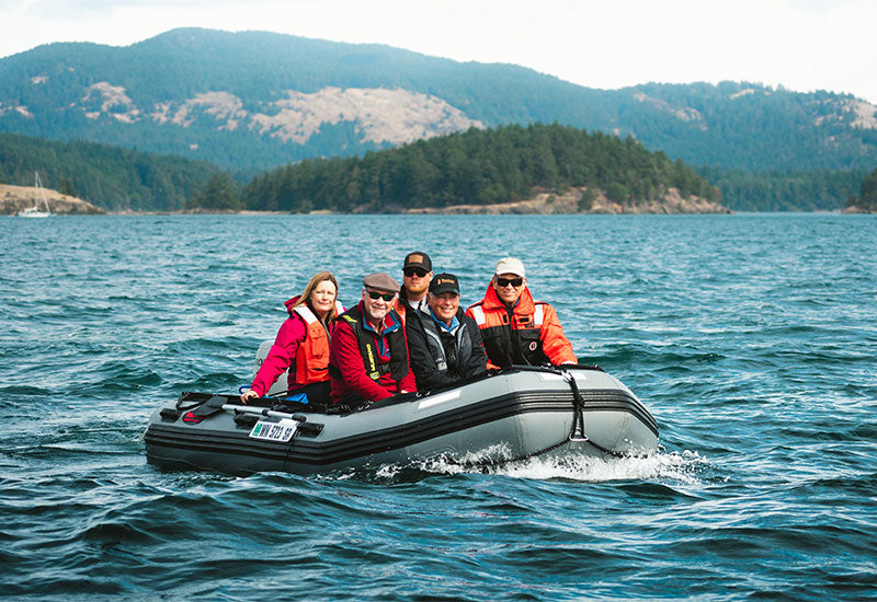 Seamax Ocean470T 15.5 Feet Commercial Grade Inflatable Boat, Max 12 Passengers and 40HP Rated - Seamax Marine