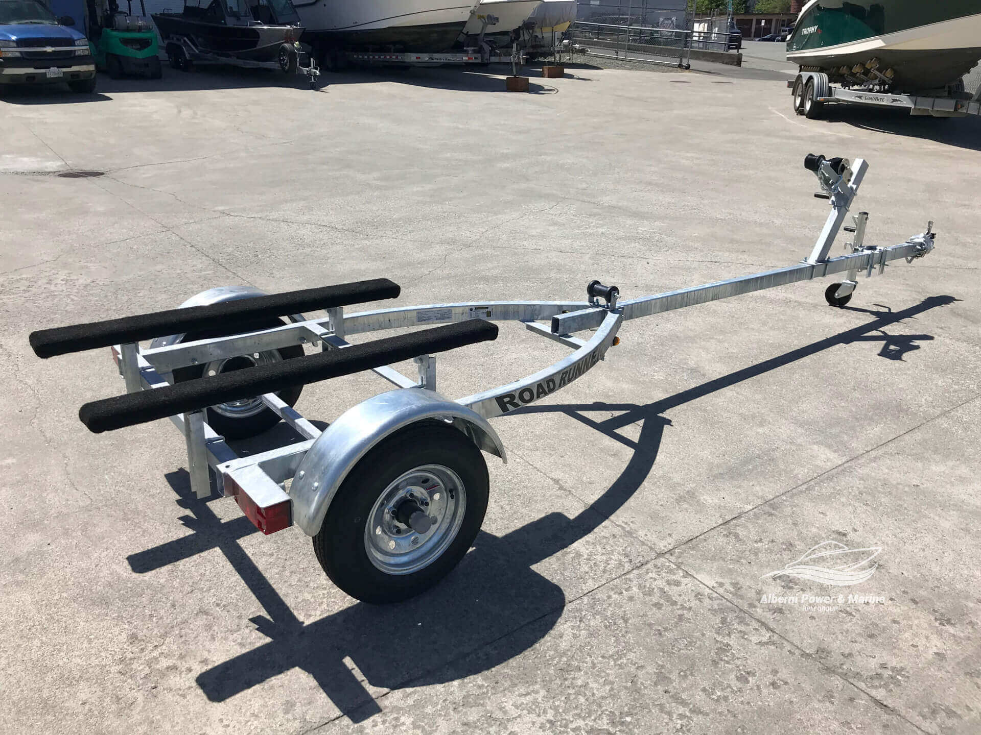 Inflatable Raft Trailers Galvanized Road Runner Boat Trailer for Inflatable Boats- Special Edit ...